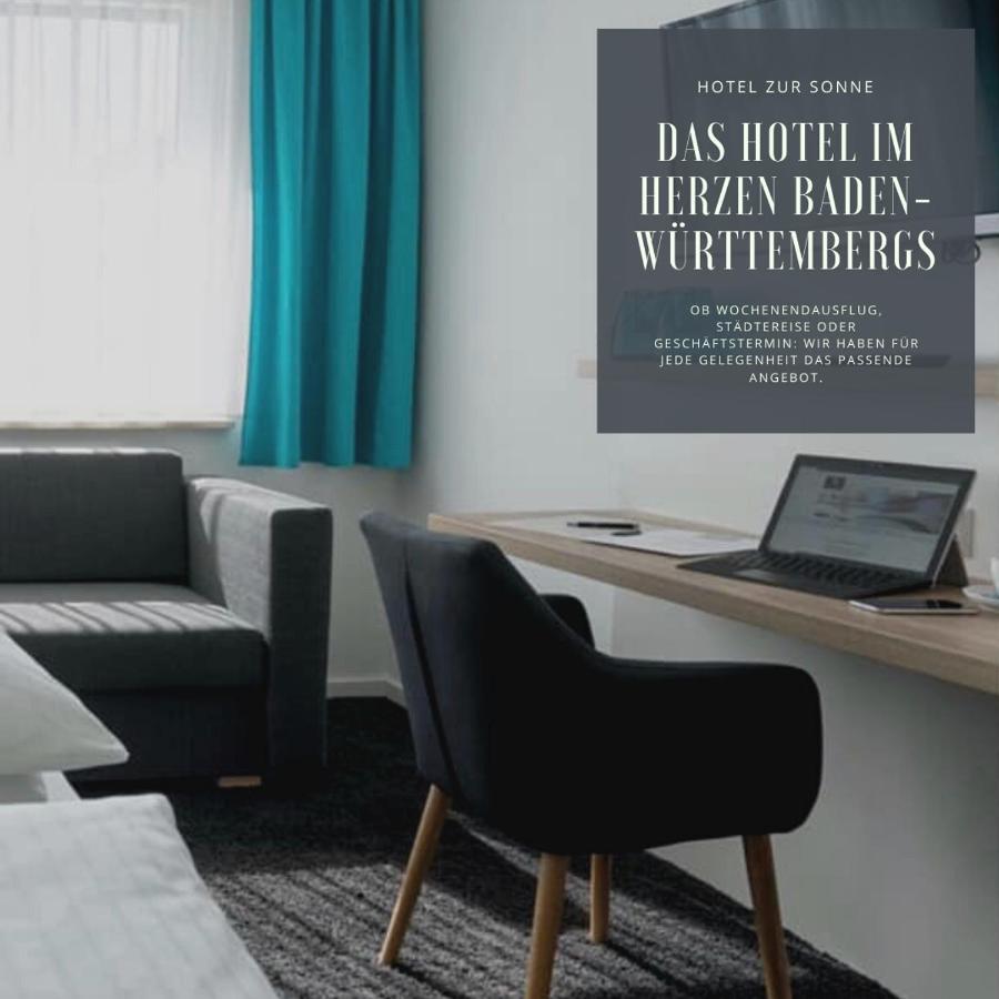 Hotel Zur Sonne Bodelshausen Buitenkant foto
